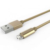 کابل تبدیل USB به microUSB و لایتنینگ الدینیو مدل LC88 به طول 1 متر