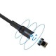 کابل تبدیل مغناطیسی USB به Lighting / MicroUSB / TYPE-C ارلدام مدل EC-IMC022 طول 1 متر