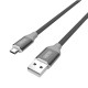 کابل تبدیل USB به microUSB یونیتک مدل Y-C4026AGY طول 1 متر