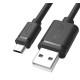 کابل تبدیل USB به microUSB یونیتک مدل Y-C434GBK طول 1.5 متر