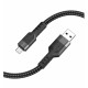 کابل تبدیل USB به MICROUSB هوکو مدل U110 طول 1.2 متر