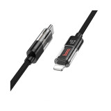 کابل تبدیل USB-C به لایتنینگ هوکو مدل U116 طول 1.2 متر