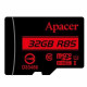 کارت حافظه microSDHC اپیسر مدل AP32G کلاس 10 استاندارد UHS-I U1 ظرفیت 32 گیگابایت