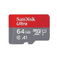 کارت حافظه microSDXC سن دیسک مدل Ultra A1 ظرفیت 64 گیگابایت