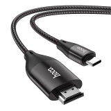 کابل تبدیل HDMI به USB-C هوکو مدل UA16 طول 2 متر