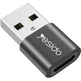 مبدل Type-C به USB یسیدو مدل GS09