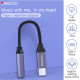 مبدل USB-C به جک 3.5 میلی متری یسیدو مدل YAU19