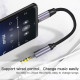 مبدل USB-C به جک 3.5 میلی متری یسیدو مدل YAU19