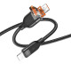 کابل USB/تایپ سی به تایپ سی بروفون مدل BU45 طول 1.2 متر