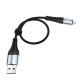 کابل تبدیل USB به MicroUSB هوکو مدل X38 طول 25 سانتی متر