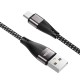 کابل تبدیل USB به MicroUSB هوکو مدل X57 طول 1 متر