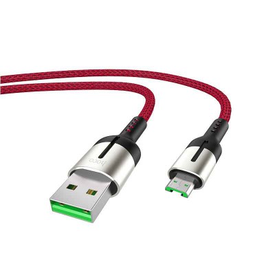کابل تبدیل USB به MicroUSB هوکو مدل u68 طول 1.2 متر