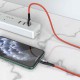 کابل تبدیل USB به Lightning هوکو مدل U89 طول 1.2 متر
